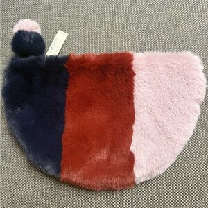 NWT Madewell Faux Fur Pouch